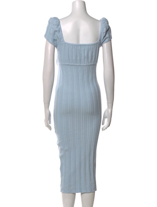 LPA Striped Midi Length Dress