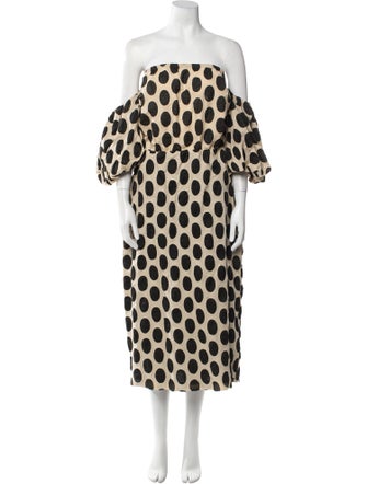 LPA Polka Dot Print Mini Dress