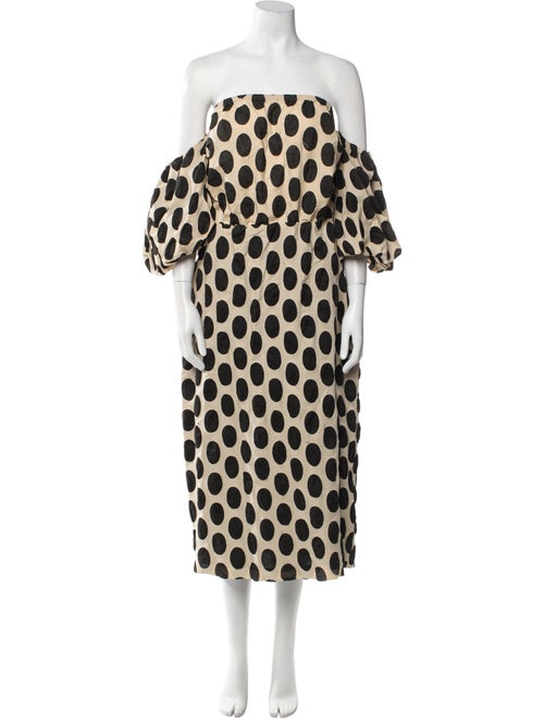 LPA Polka Dot Print Mini Dress