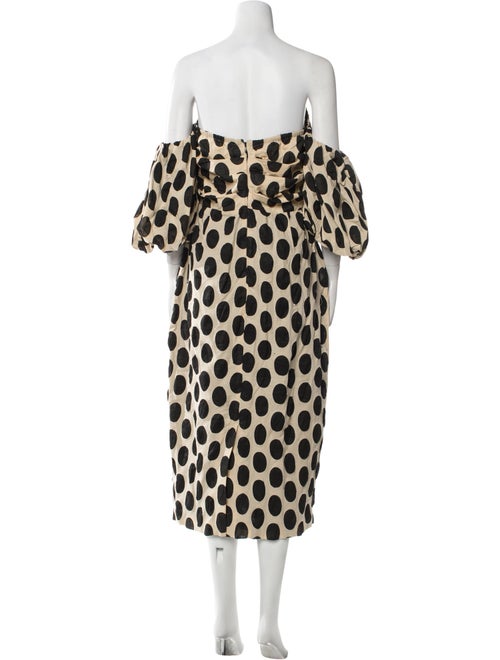 LPA Polka Dot Print Mini Dress