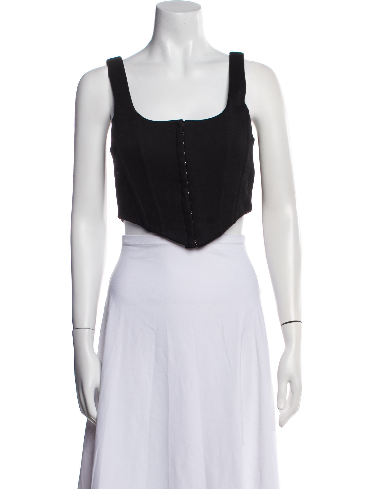 LPA Square Neckline Sleeveless Crop Top