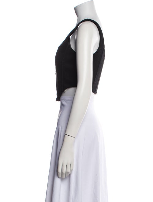 LPA Square Neckline Sleeveless Crop Top