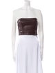 LPA Strapless Crop Top