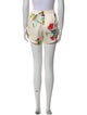 LPA Floral Print Mini Shorts
