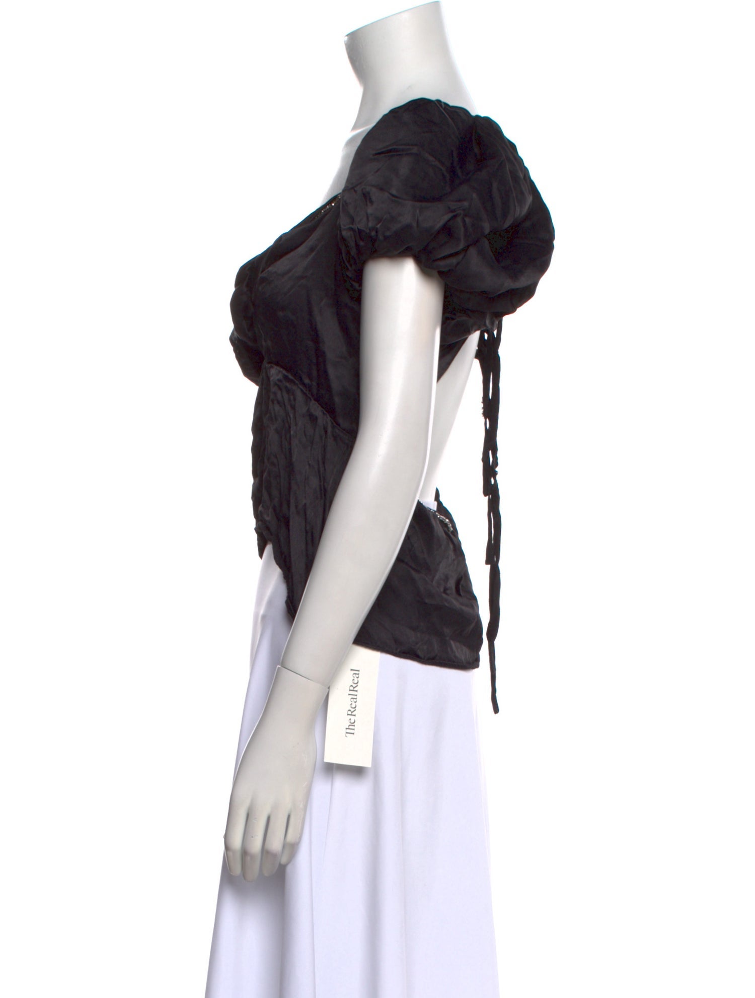 LPA V-Neck Short Sleeve Crop Top