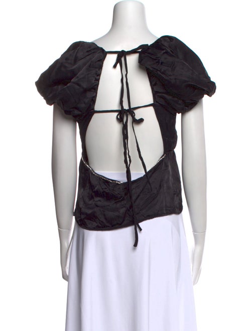 LPA V-Neck Short Sleeve Crop Top