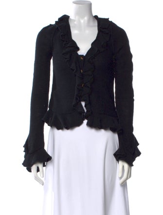 LPA V-Neck Long Sleeve Crop Top