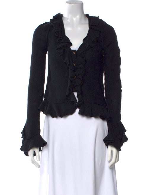 LPA V-Neck Long Sleeve Crop Top