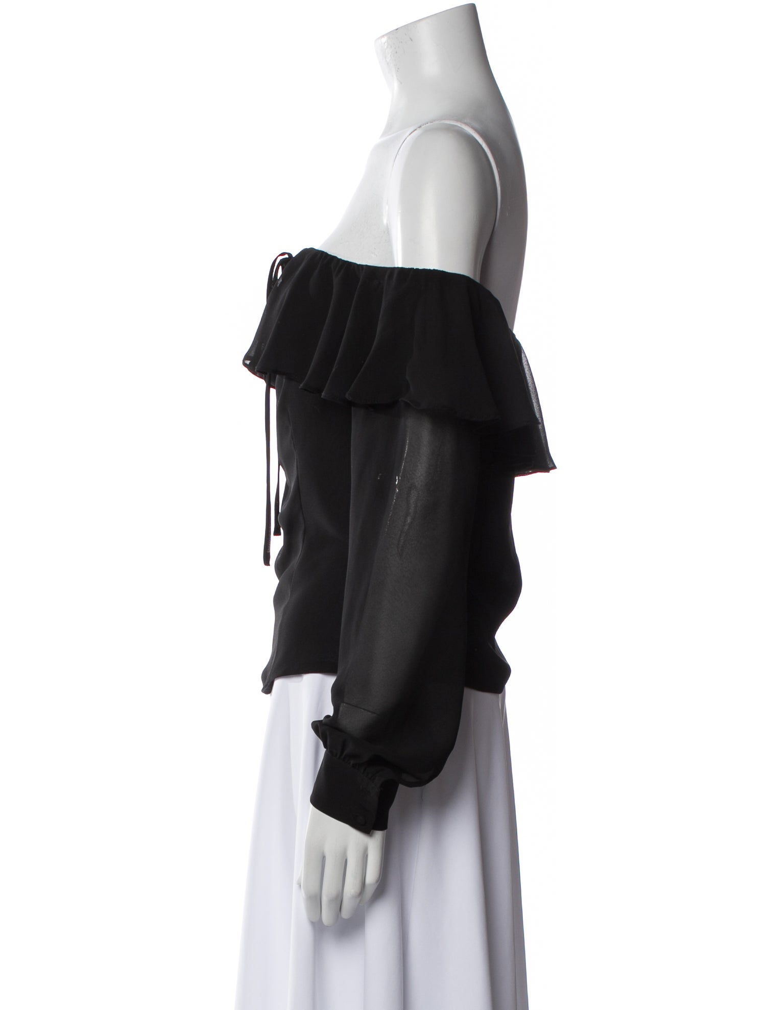 LPA Off-The-Shoulder Long Sleeve Blouse