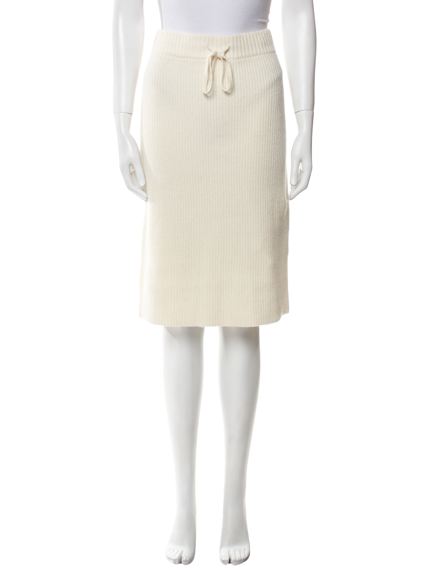 LPA Merino Wool Knee-Length Skirt