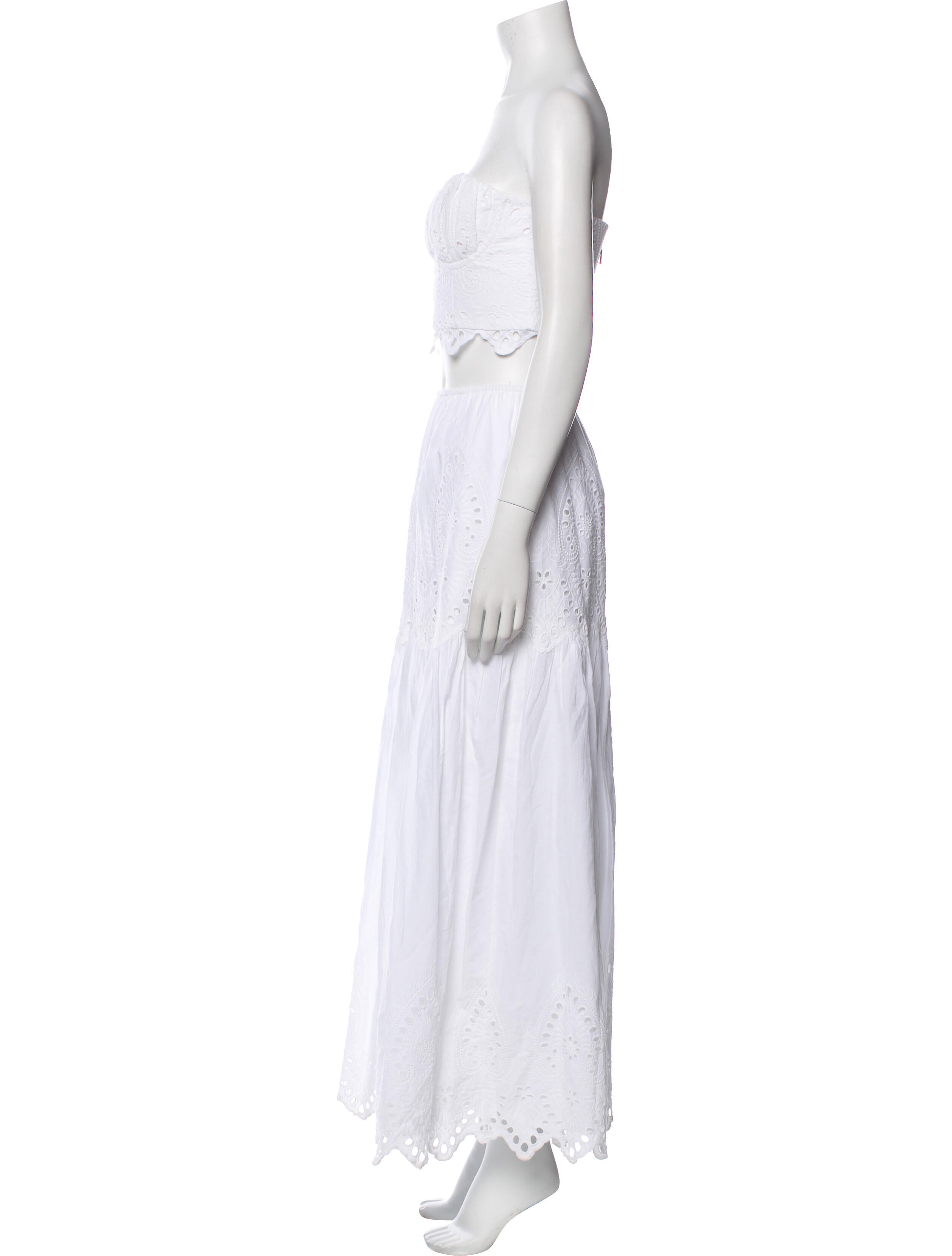 LPA Pleated Accents Skirt Set