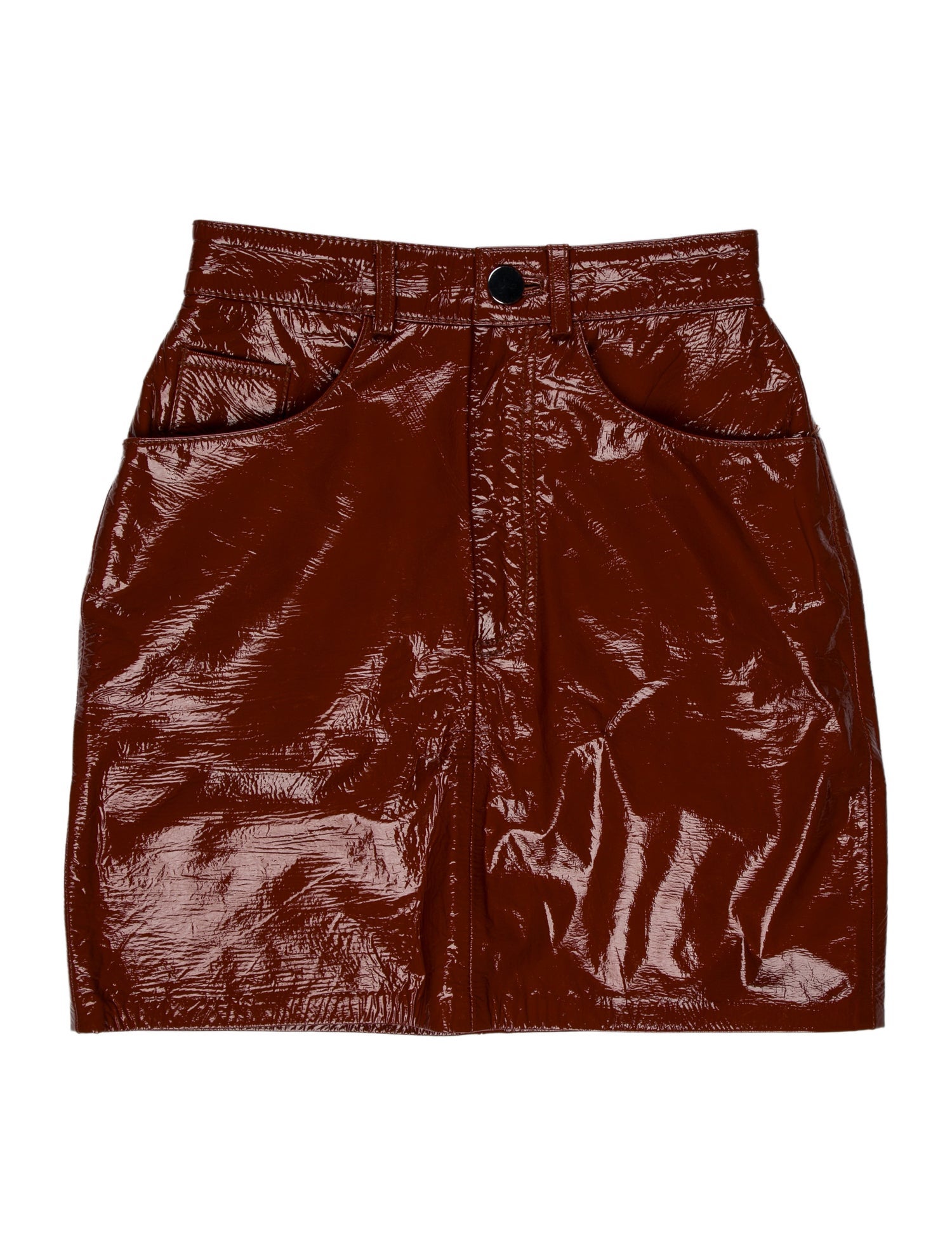 LPA Leather Mini Skirt