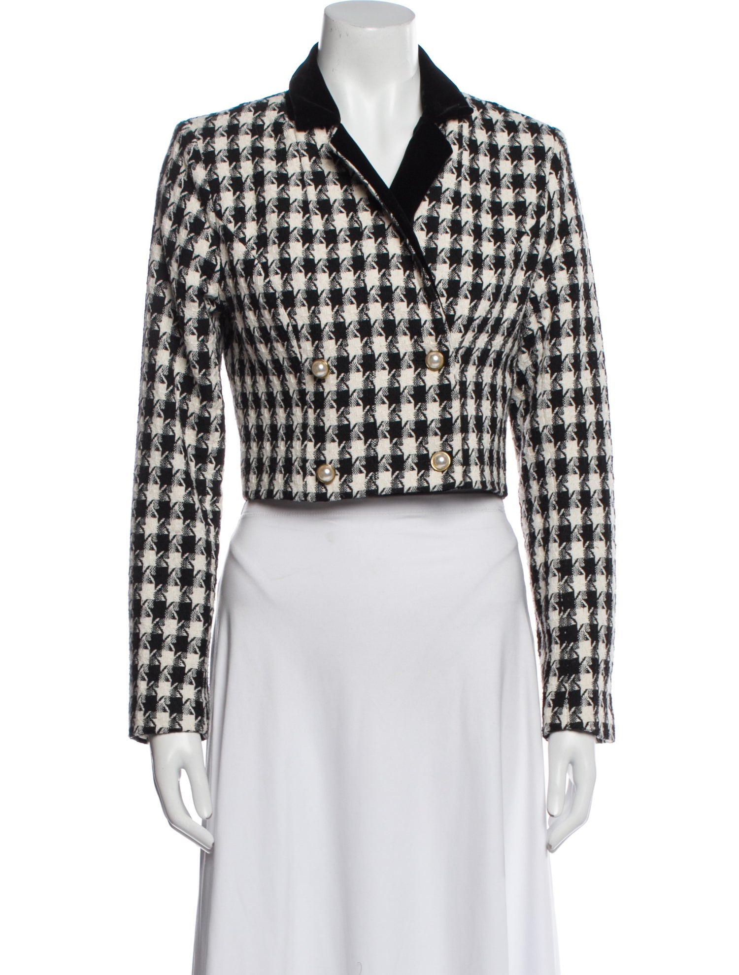 LPA Houndstooth Print Blazer