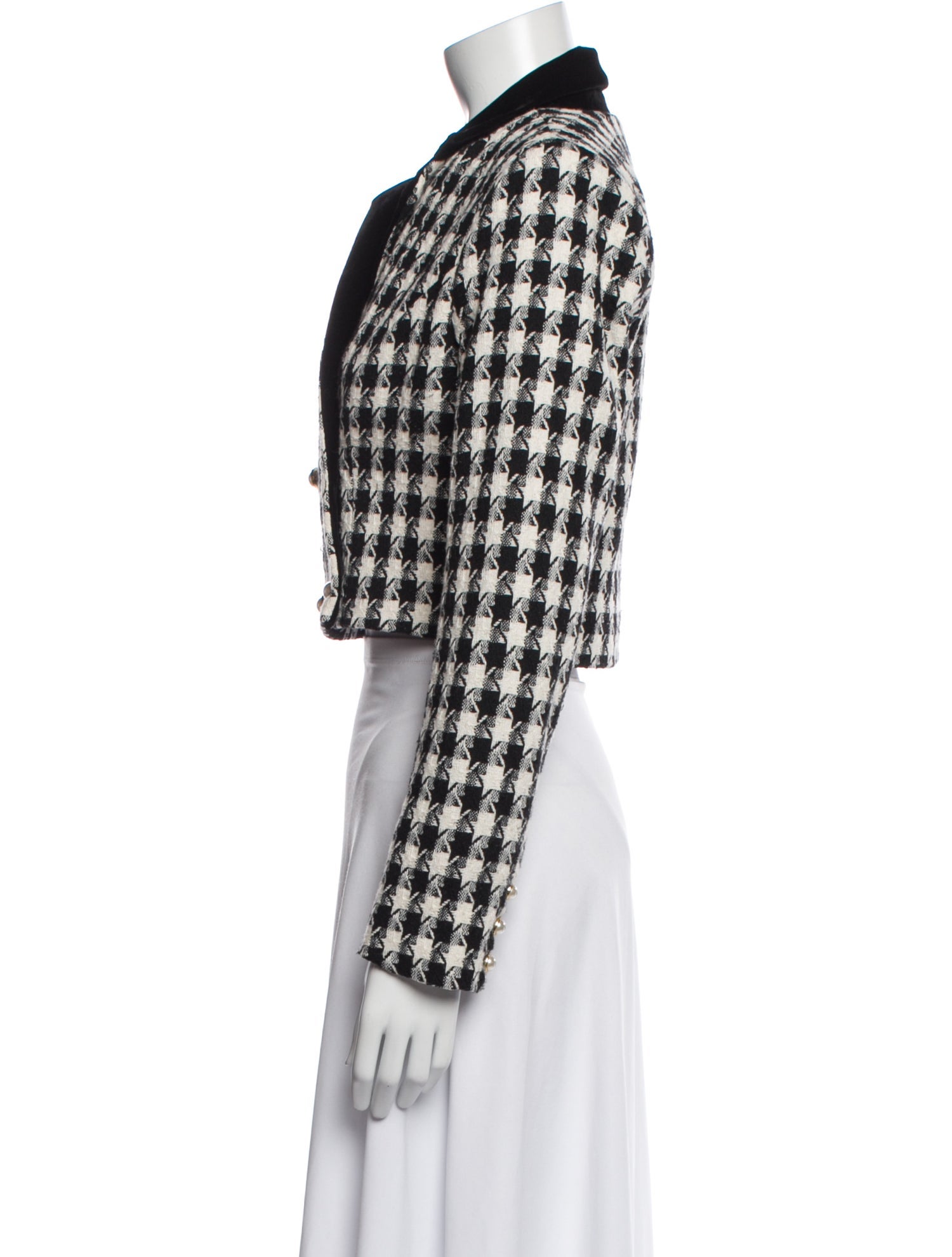 LPA Houndstooth Print Blazer
