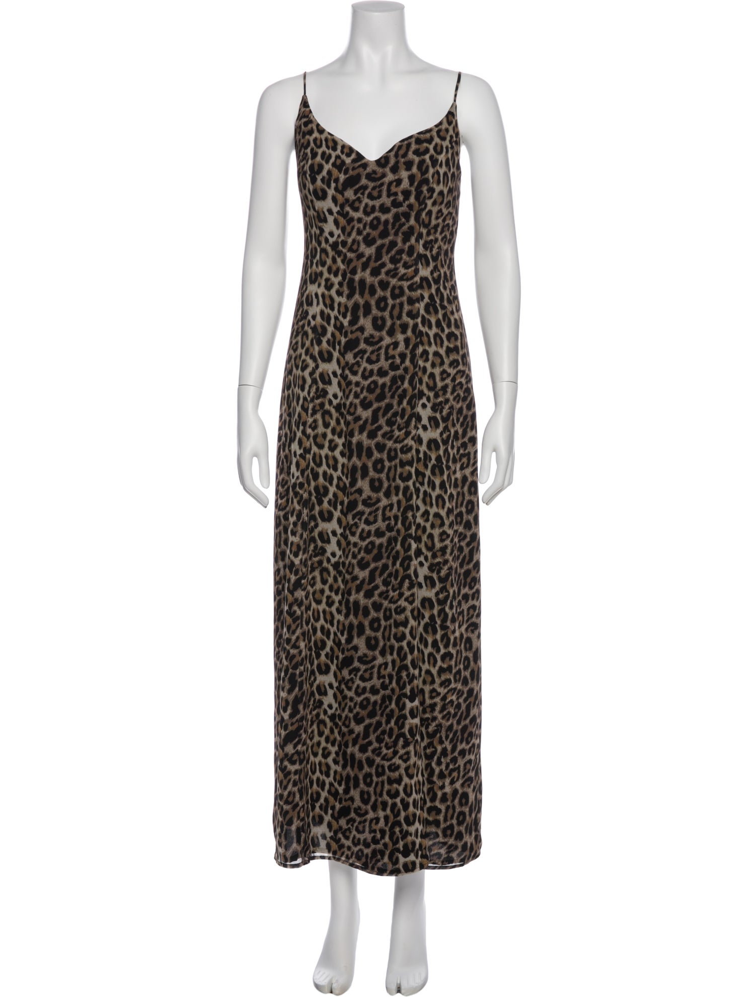 LPA Animal Print Long Dress