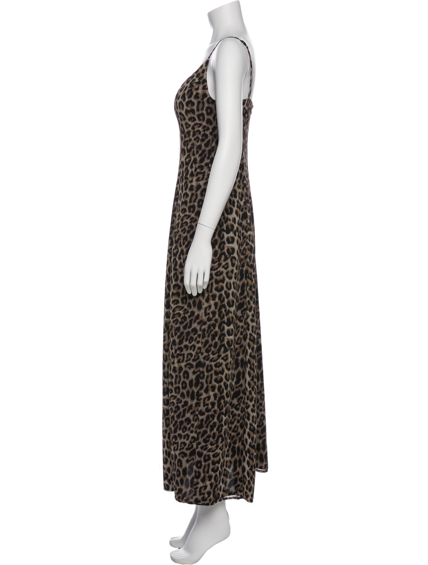 LPA Animal Print Long Dress