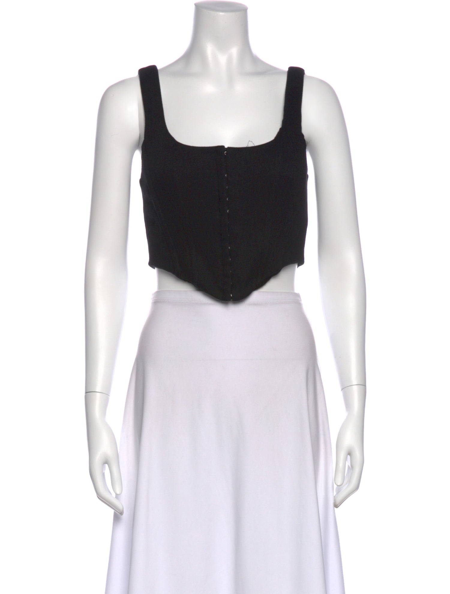 LPA Square Neckline Sleeveless Crop Top