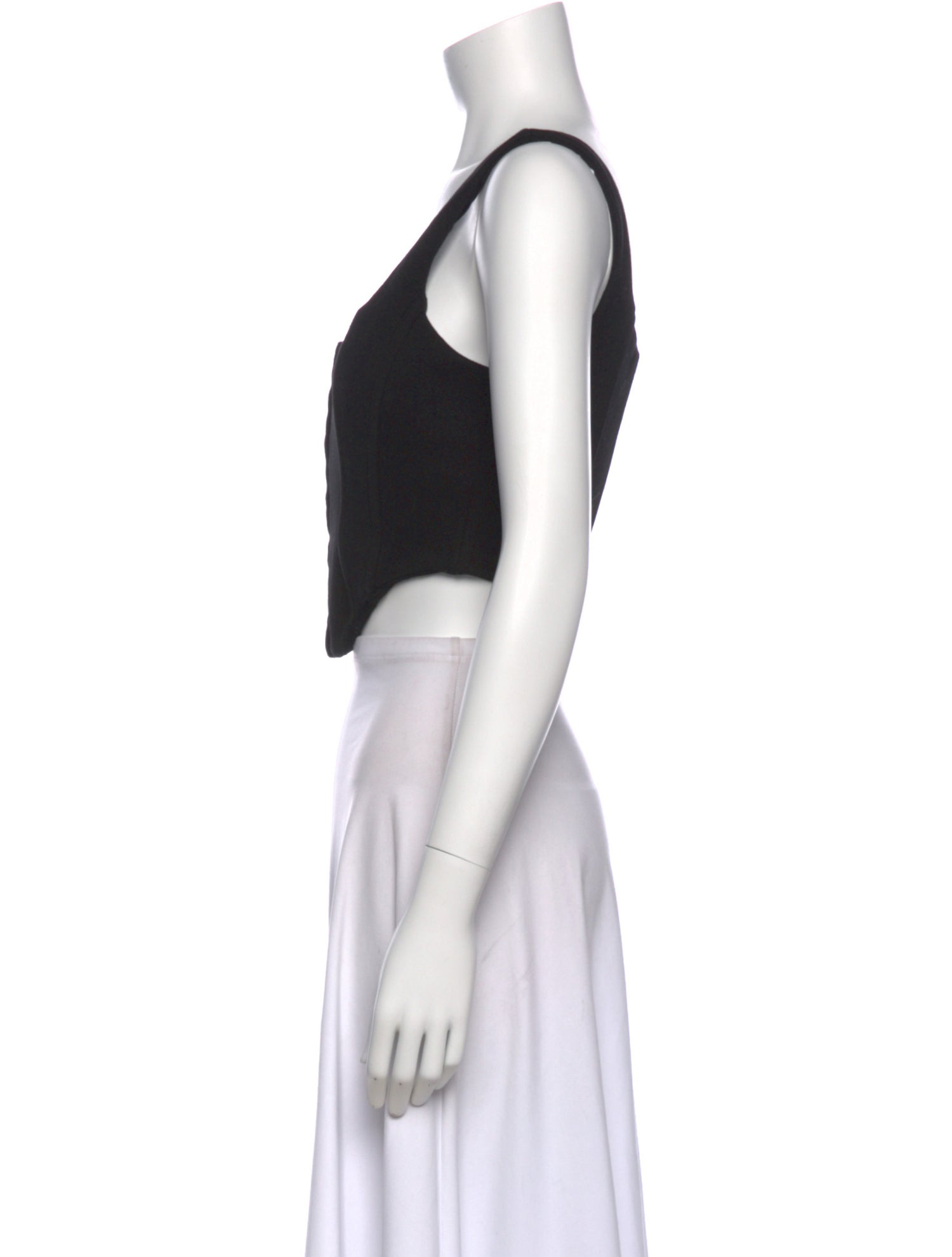 LPA Square Neckline Sleeveless Crop Top