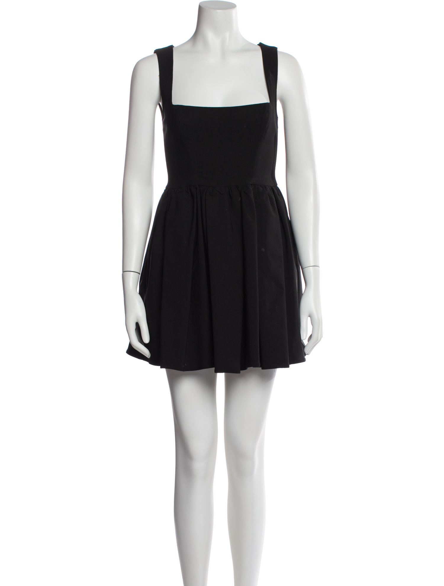 LPA Square Neckline Mini Dress
