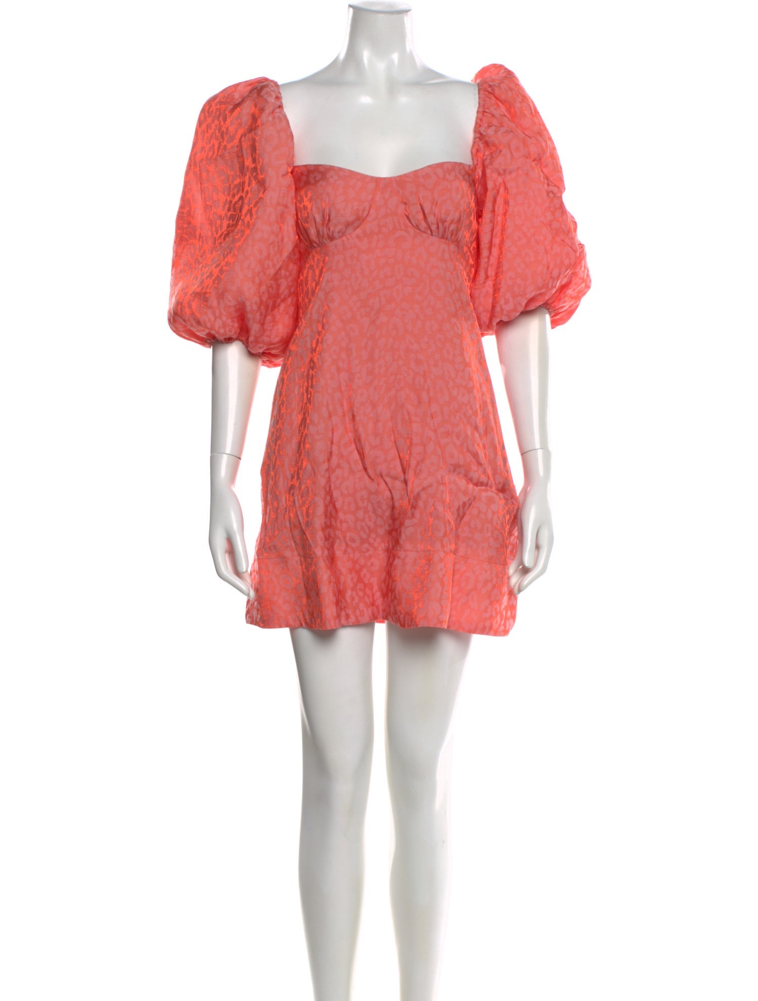 LPA Square Neckline Mini Dress