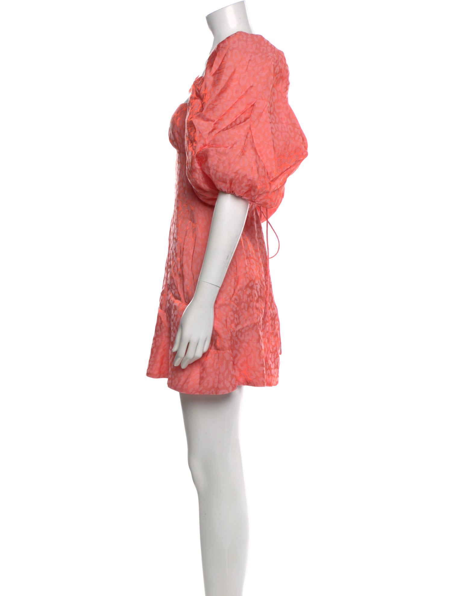 LPA Square Neckline Mini Dress