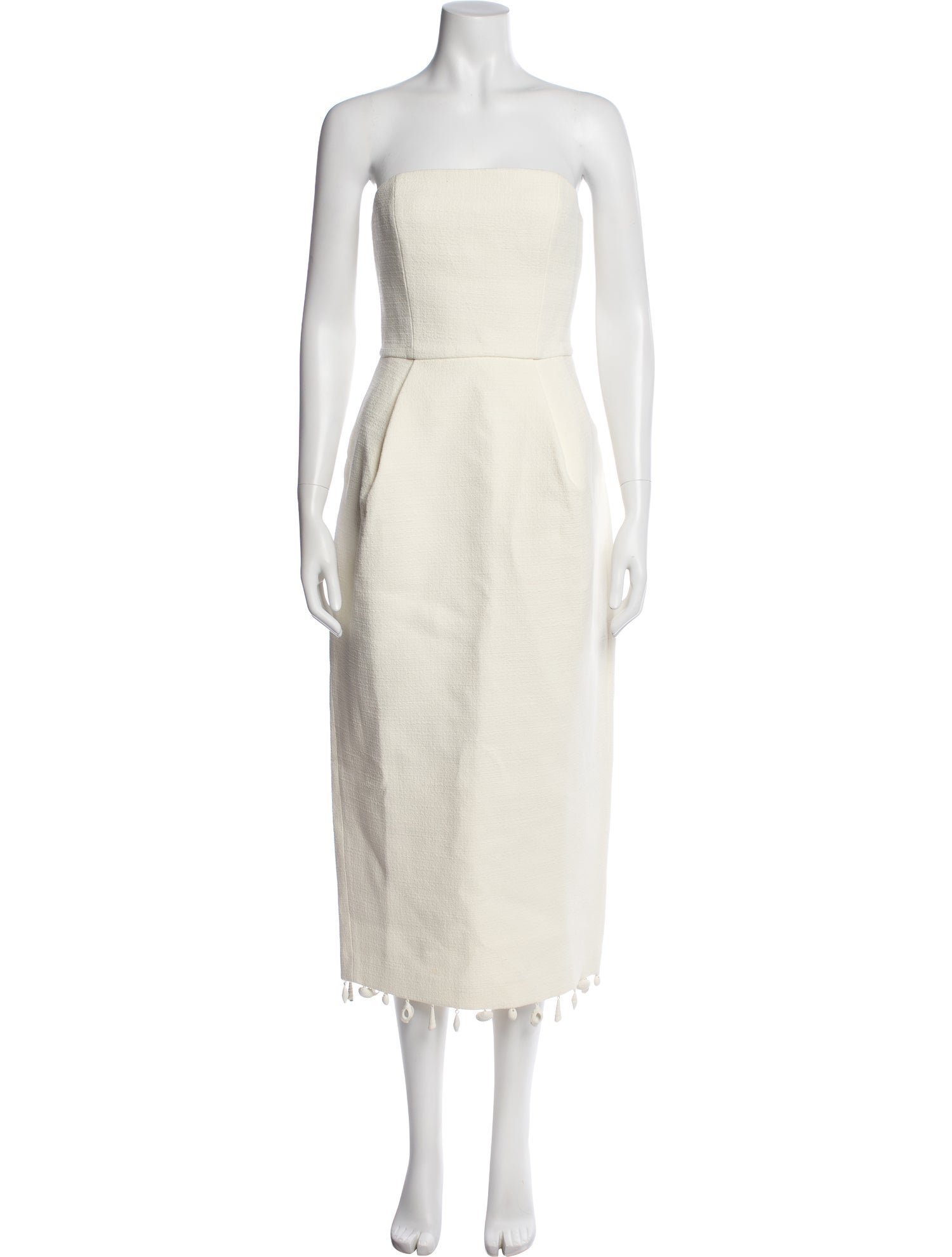 LPA Strapless Midi Length Dress