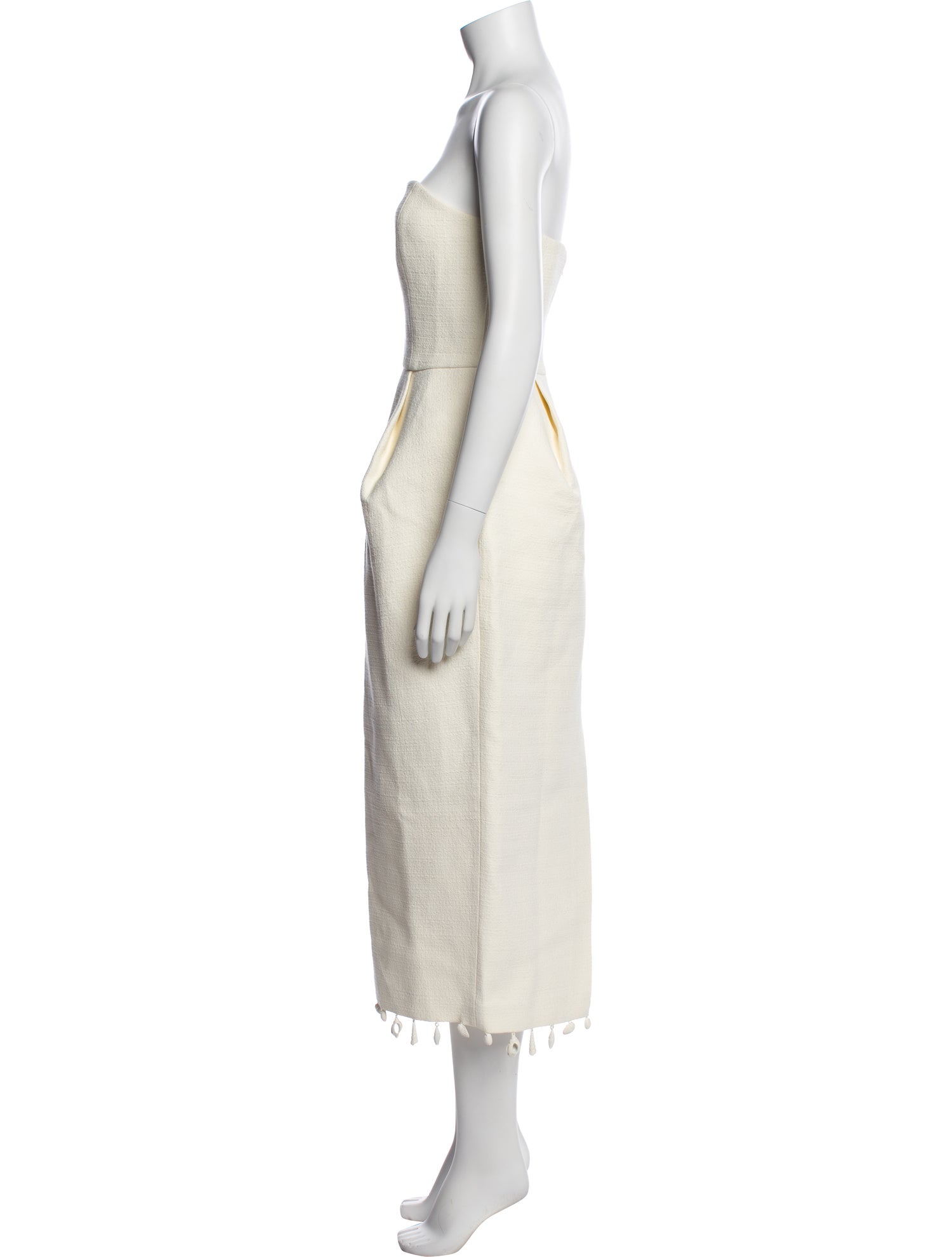 LPA Strapless Midi Length Dress