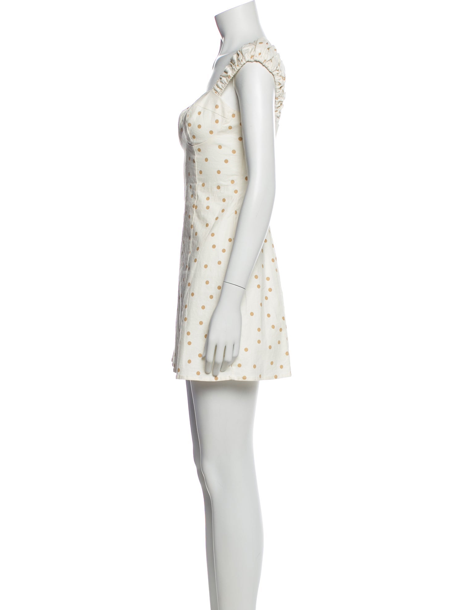 LPA Polka Dot Print Mini Dress