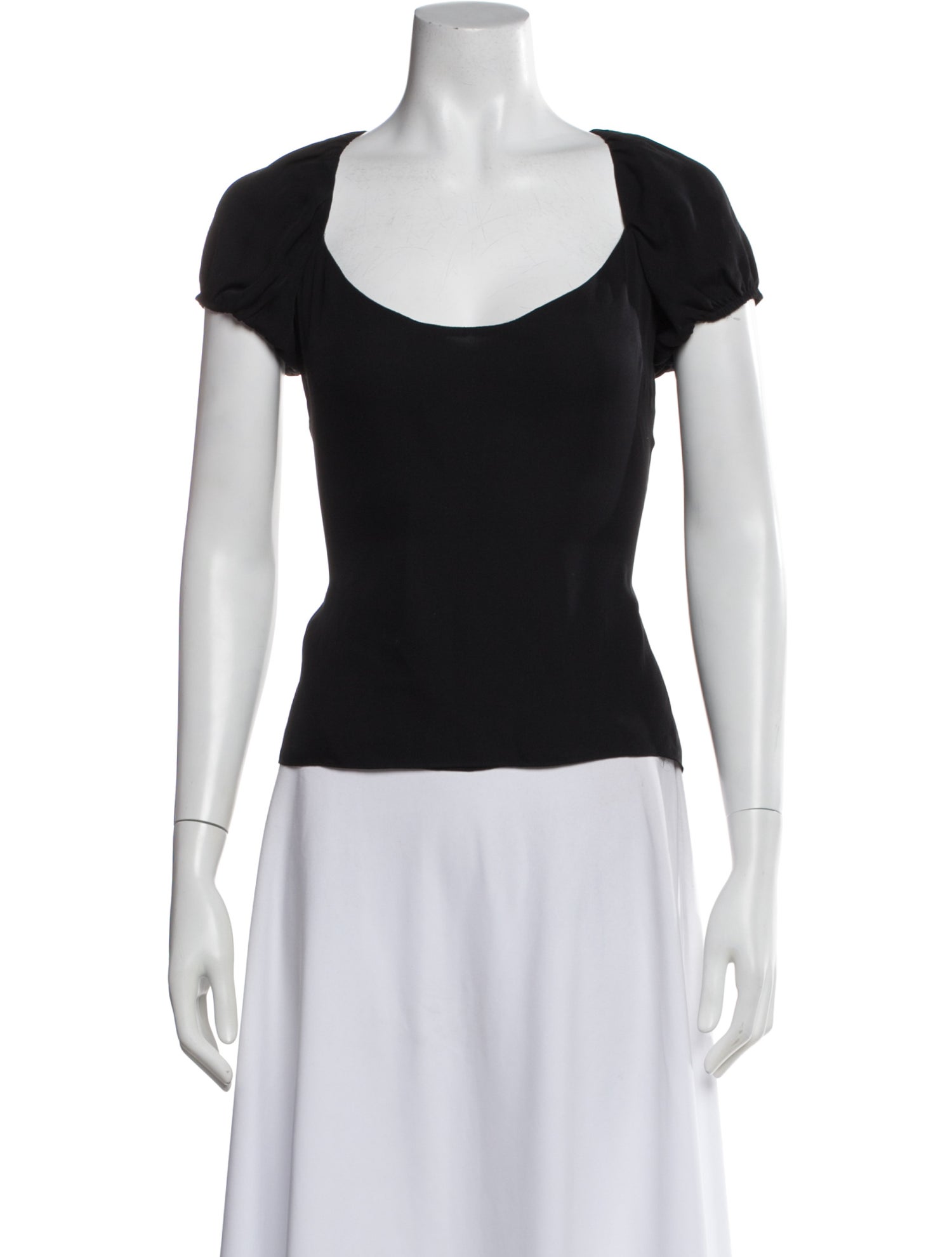 LPA Scoop Neck Short Sleeve Top