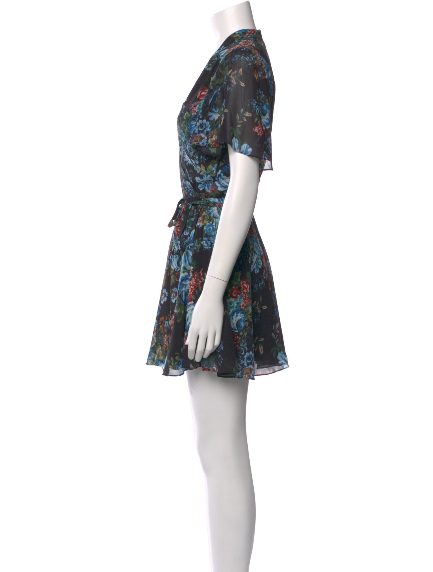 LPA Floral Print Mini Dress