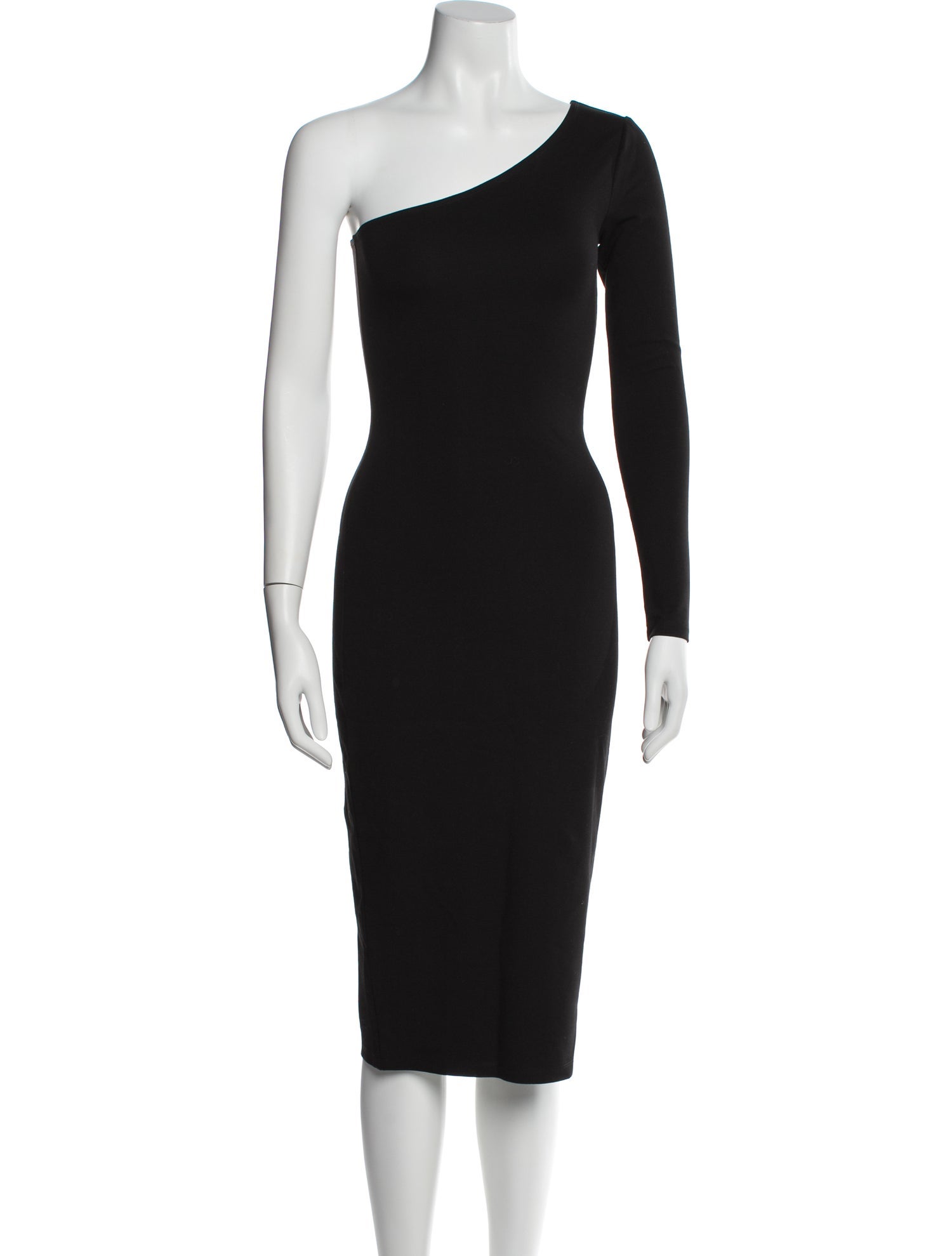 LPA One-Shoulder Midi Length Dress