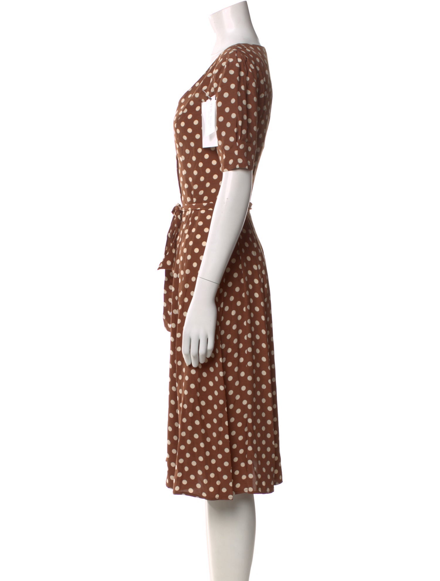 LPA Polka Dot Print Midi Length Dress w/ Tags