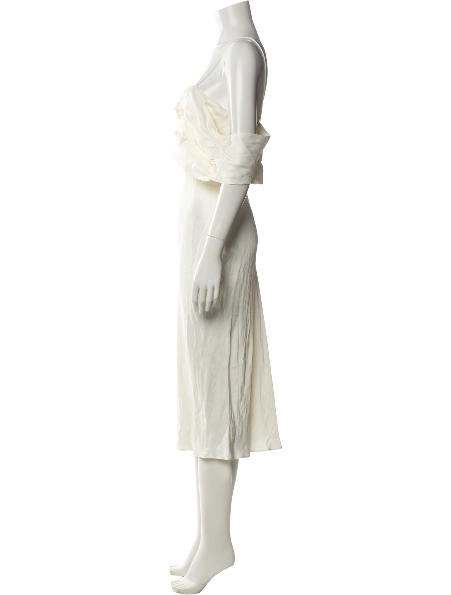 LPA Square Neckline Midi Length Dress w/ Tags