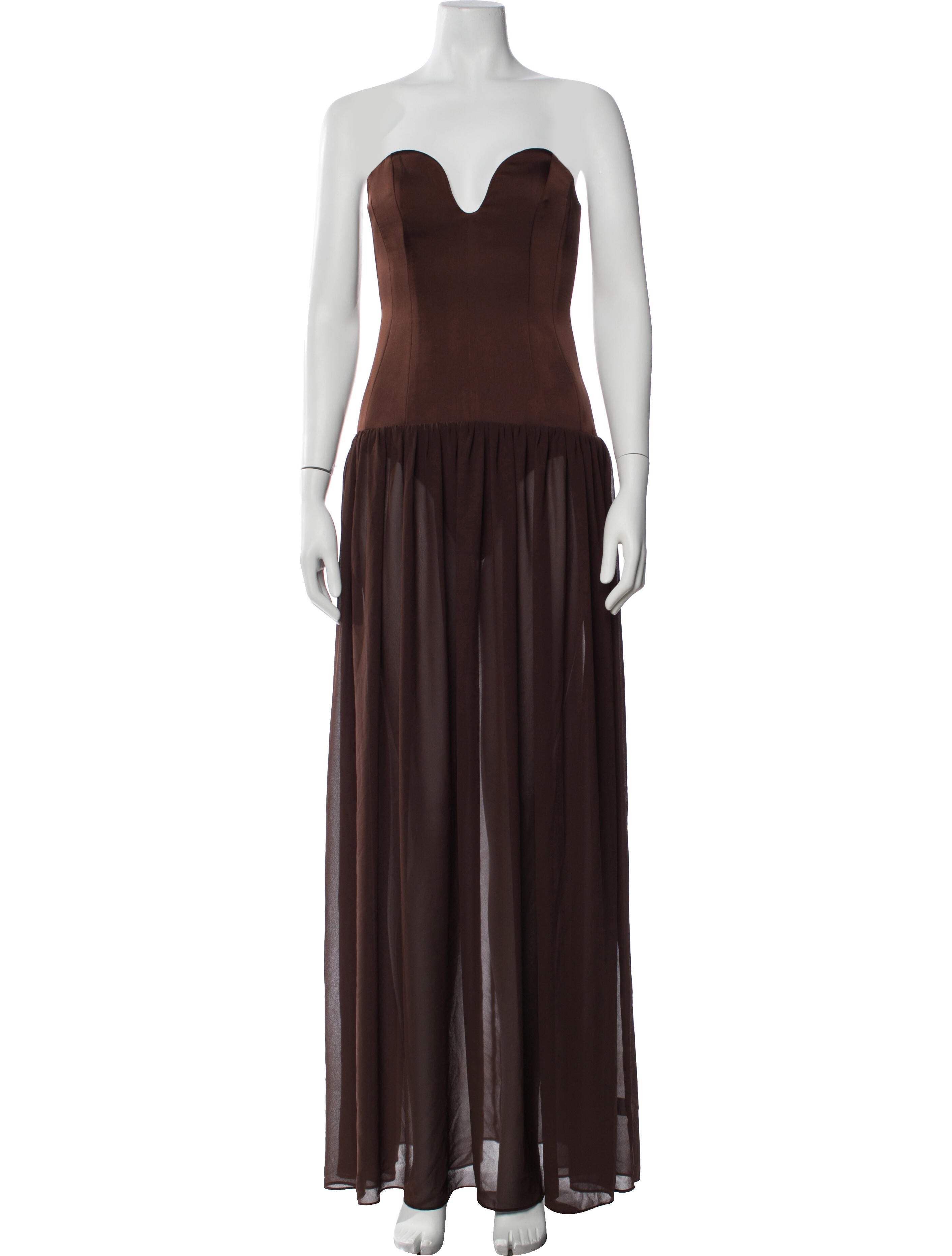 LPA Strapless Long Dress