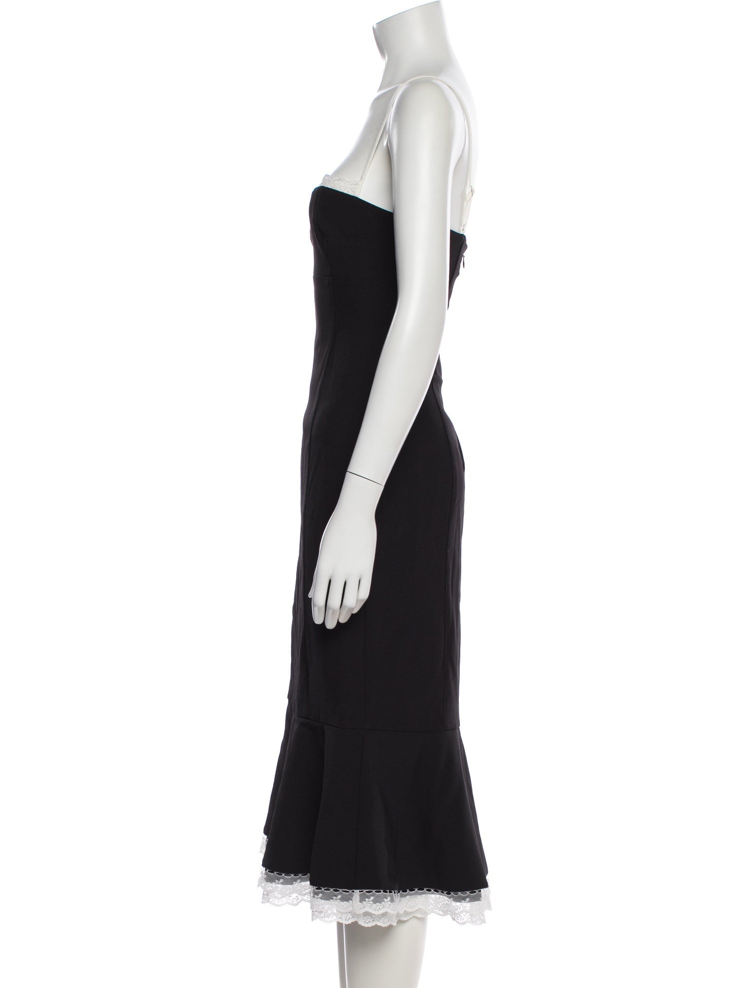 LPA Square Neckline Midi Length Dress w/ Tags