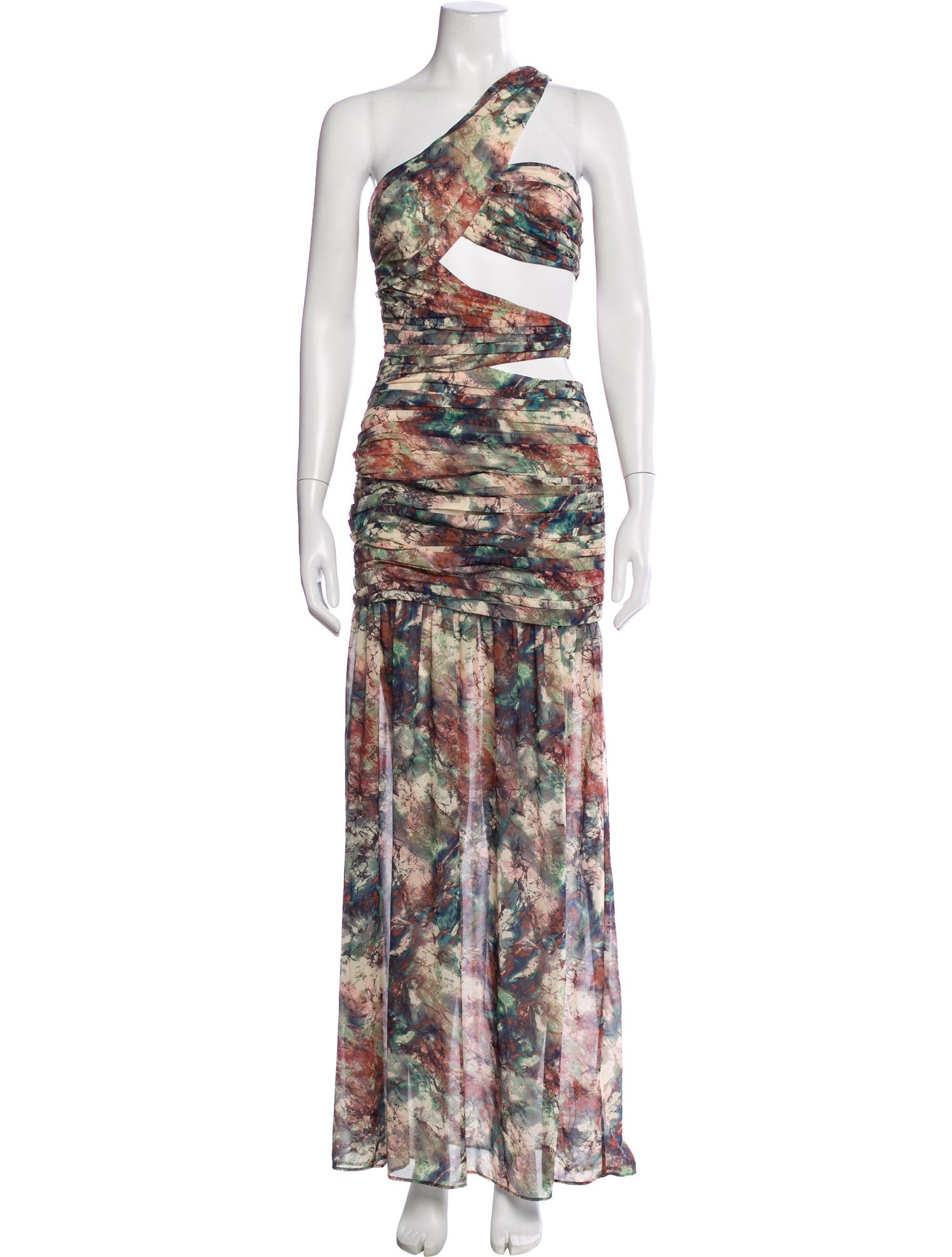 LPA Printed Long Dress
