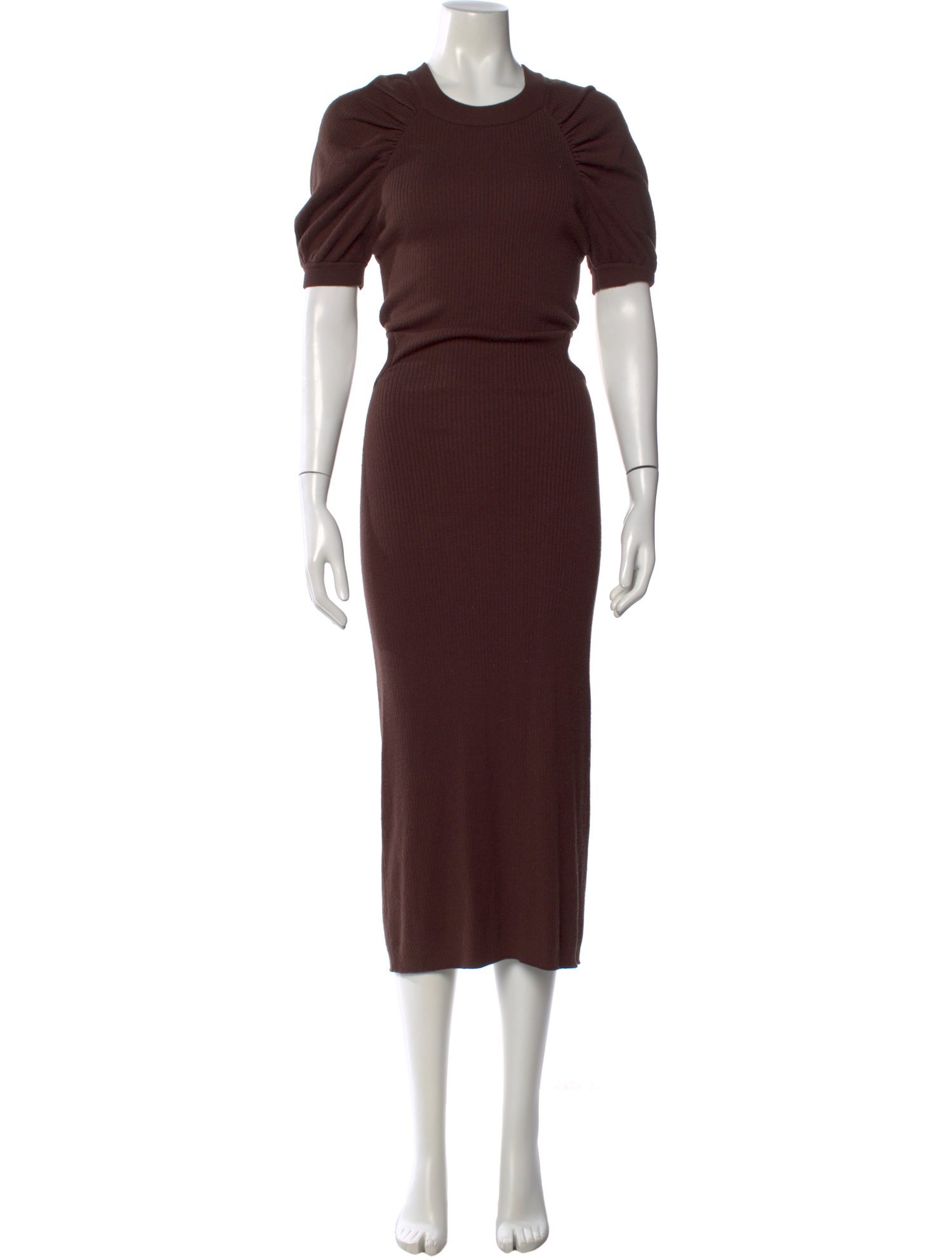LPA Crew Neck Midi Length Dress