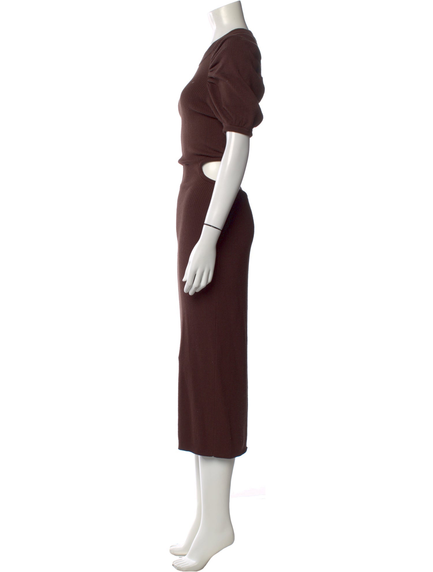 LPA Crew Neck Midi Length Dress
