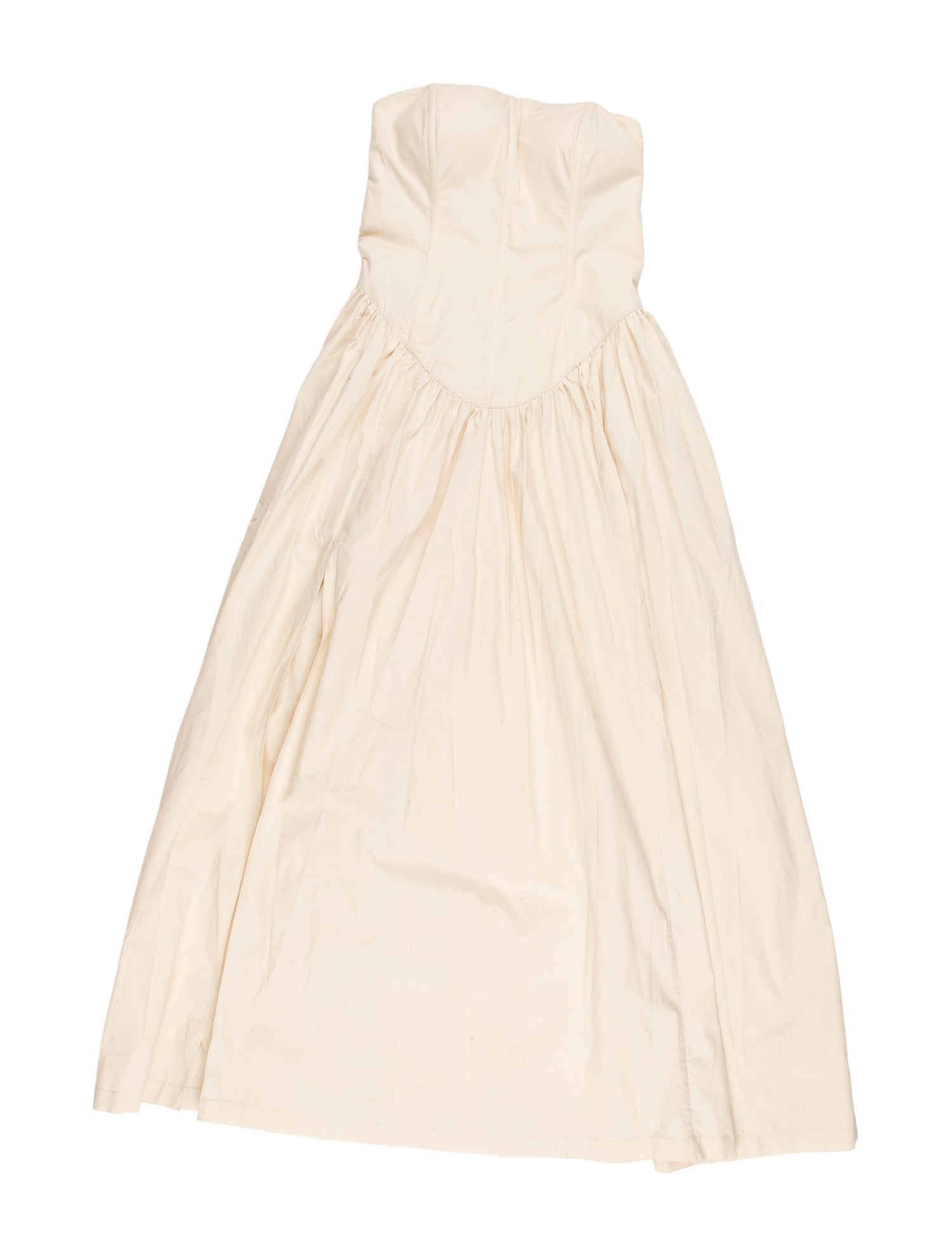 lpa dress Strapless Long R6G34-010 New dress design stitching White Color:DarkOliveGreen