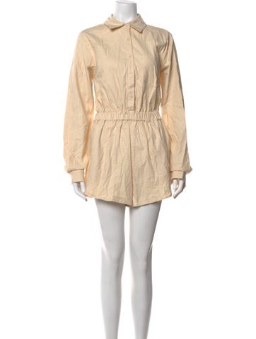 Pre-owned Lpa Romper In Neutrals