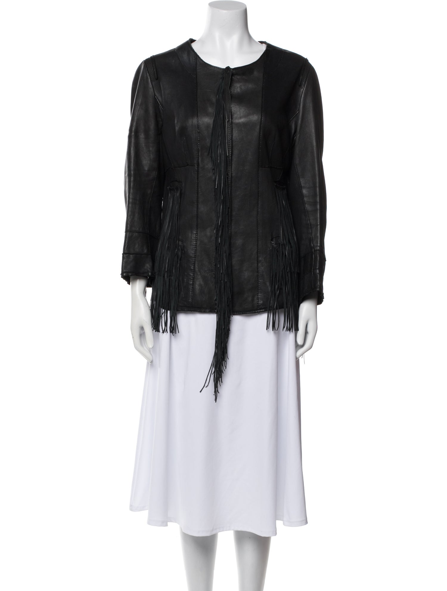 Léa Peckre Leather Jacket