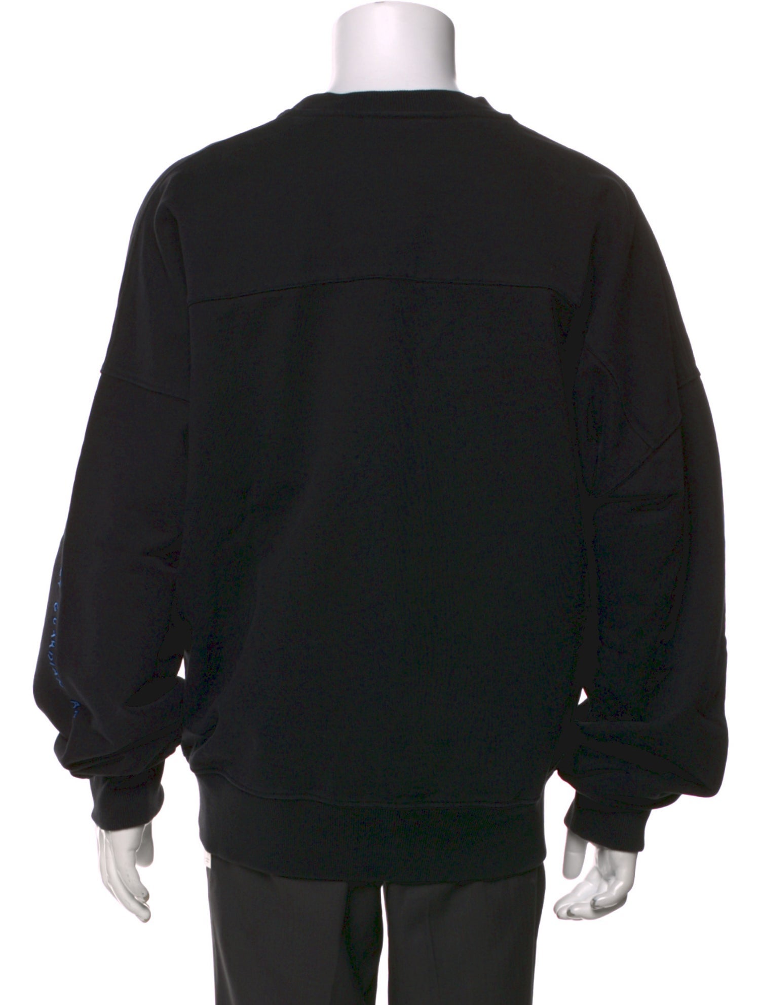 le PERE Graphic Print Crew Neck Sweatshirt