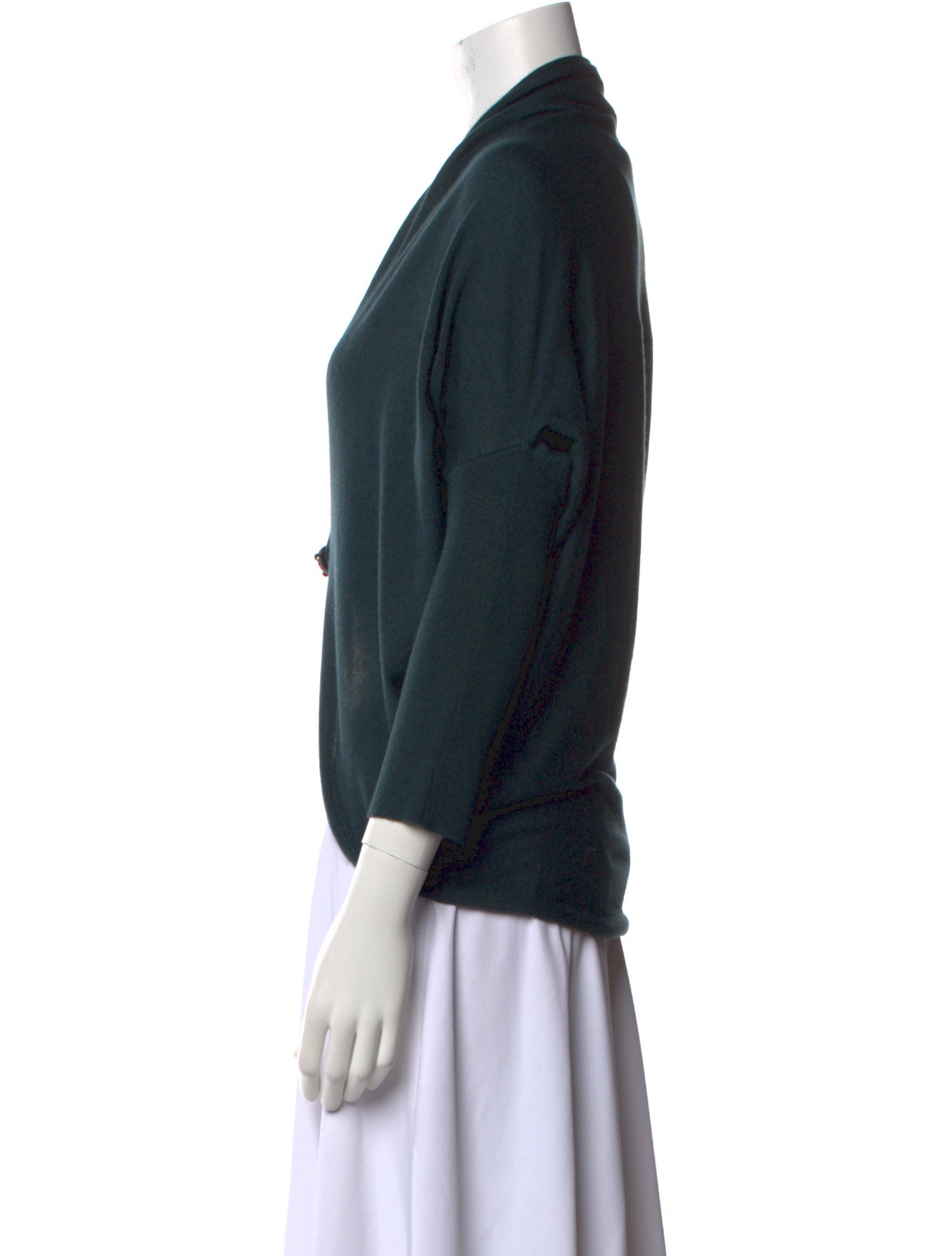 Lanvin Cashmere Plunge Neckline Sweater
