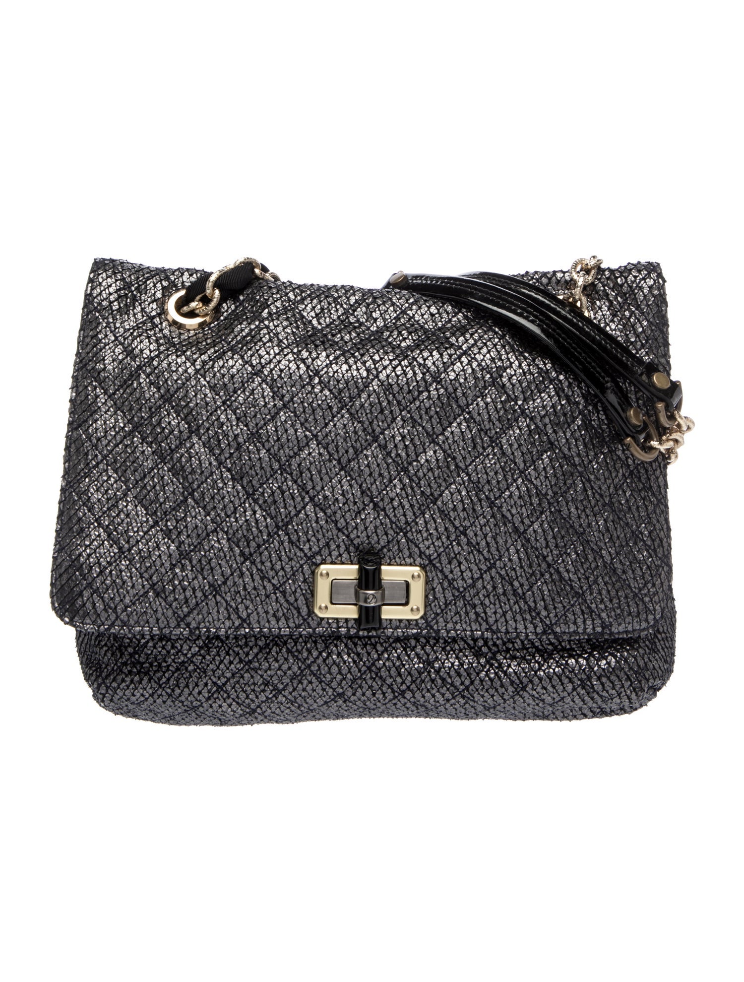 Lanvin Petite Leather Shoulder Bag