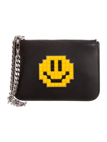 Les Petits Joueurs Leather Bag Strap w/Pouch