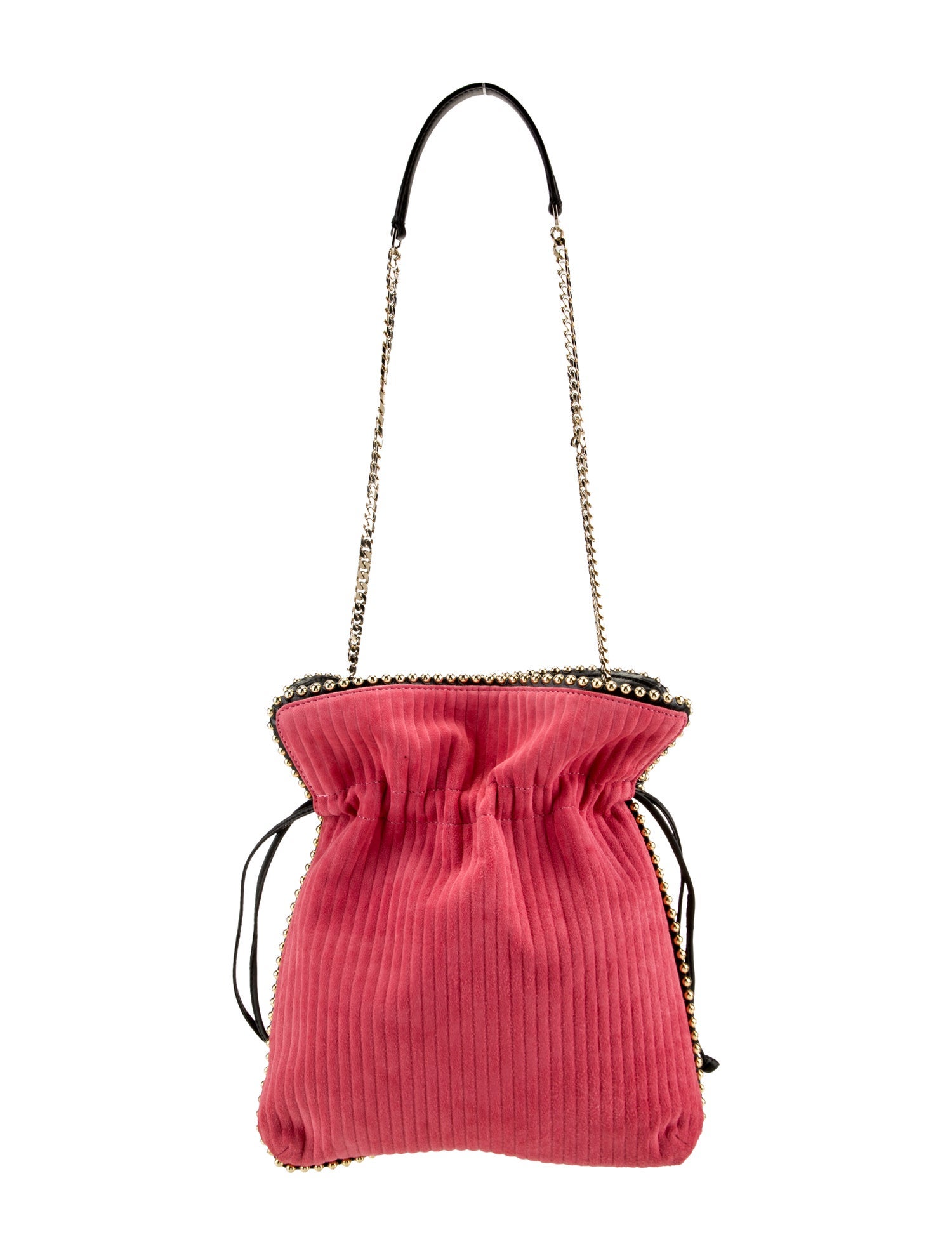 Les Petits Joueurs Suede Shoulder Bag