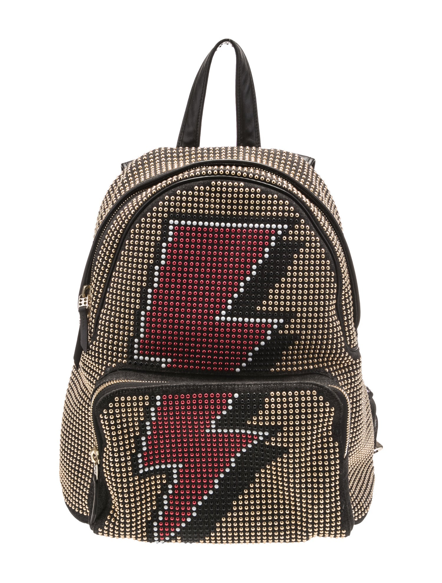 Les Petits Joueurs Leather Backpack