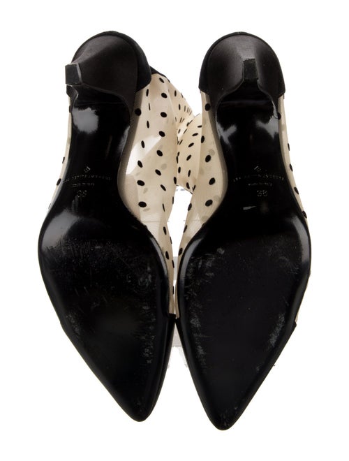 Les Petits Joueurs Mesh Polka Dot Print Boots