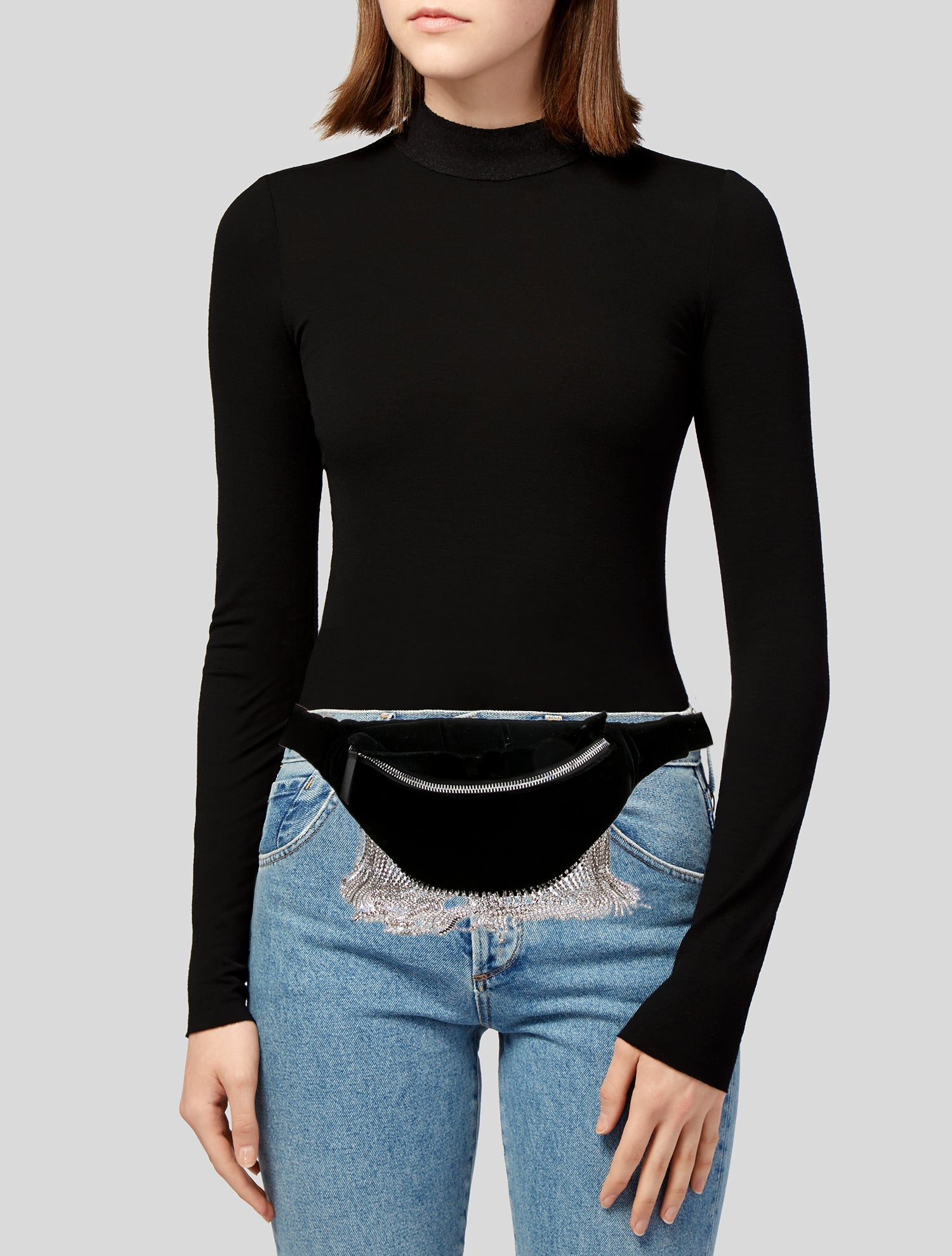 Les Petits Joueurs Velvet Belt Bag