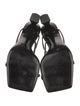 Les Petits Joueurs Leather Sequin Embellishments Slingback Sandals